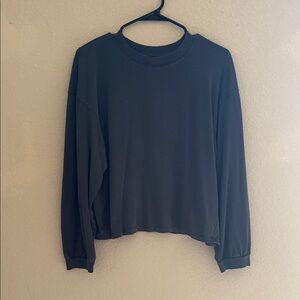 Madewell Dark Gray Long Sleeve Shirt